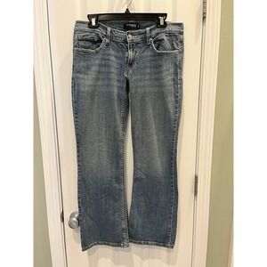 Levi's 524‎ Too Superlow Bootcut Low Rise Stretch Jeans Women's Size 9 Flare